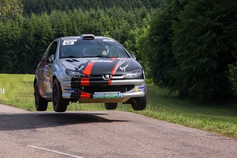 Kreyder sur Peugeot 206 RC au Rallye Vosges Grand Est 2019