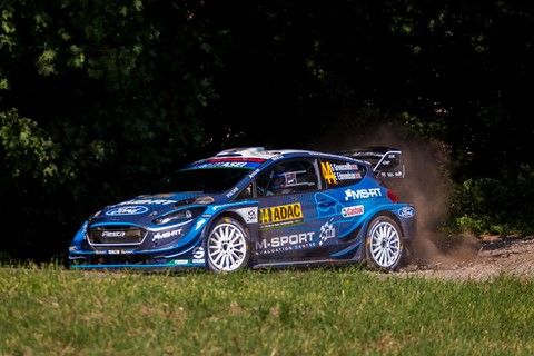 Greensmith-Edmonson sur Ford Fiesta WRC au Deutschland Rallye 2019