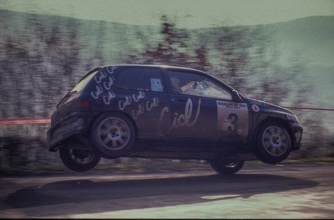 Ragnotti-Thimonier sur Clio 16S au Rallye des Boucles de Spa 1992