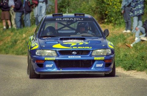 Mc Rae sur Subaru au Tour de Corse 1997