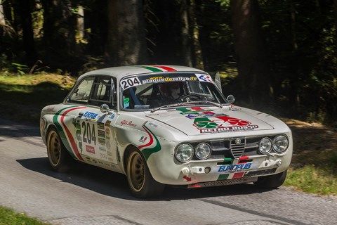Wuttmann-Uhlrich sur Alfa Roméo au rallye des Vallées 2019