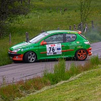 207 verte en glisse