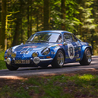 Alpine A110 bleue