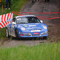 Porsche en glisse